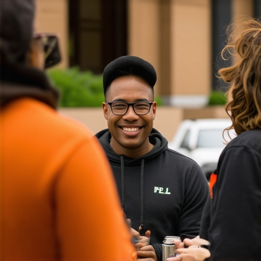 Business owner participating in Toledo community event