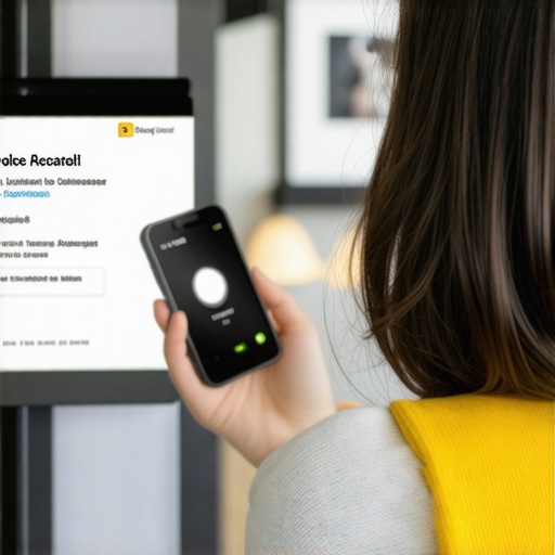 Voice Search in Toledo Person using a smart device to locate Toledo services via voice command